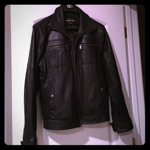 Leather jacket